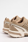 Tenis de plataforma unicolores con diseños en contraste
