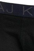 Bóxer brief-medio negro con costuras planas
