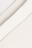 Paquete X3 de medias blancas tobilleras con finas texturas
