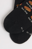 Medias unicolores tobilleras con diseños de comida